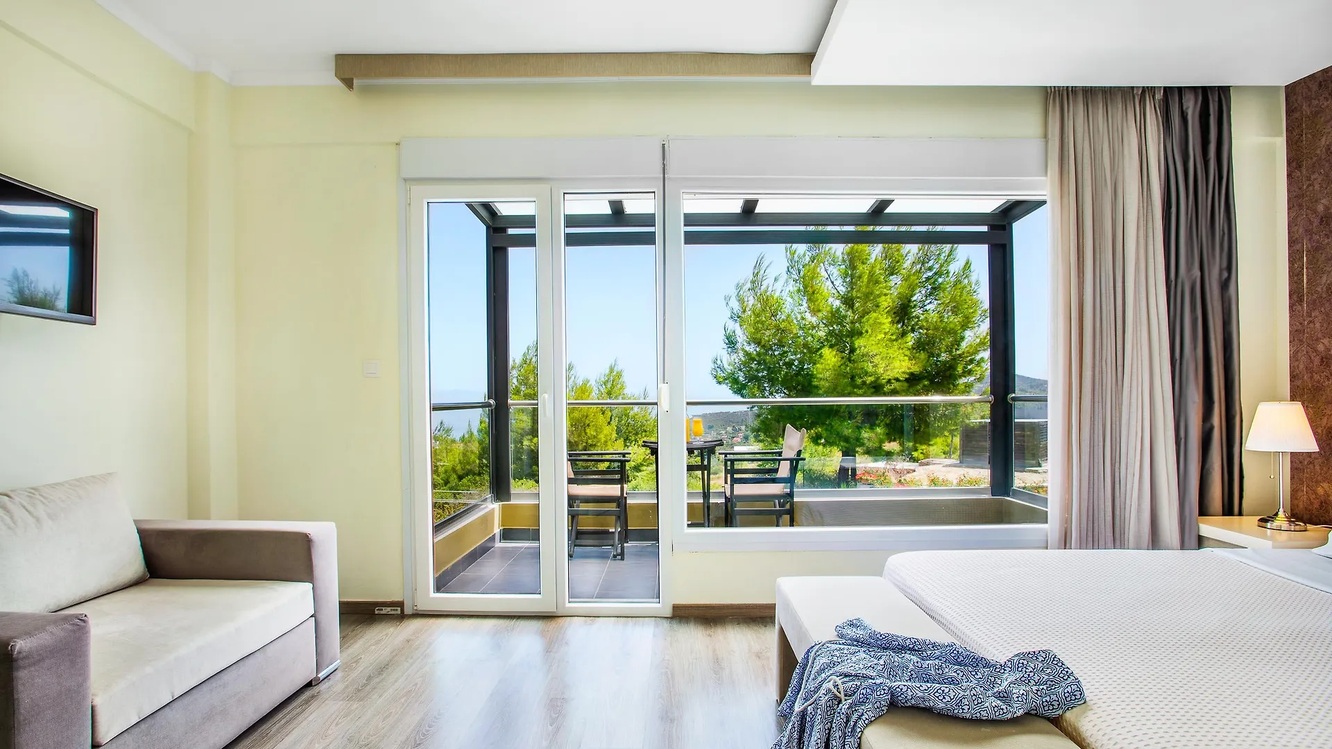 아파트 Sunny Villas And Spa 하니오티 그리스